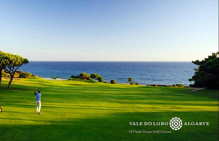 Fourteenth hole of the Ocean Golf Course in Vale do Lobo